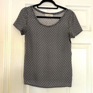B&W LOFT Patterned blouse